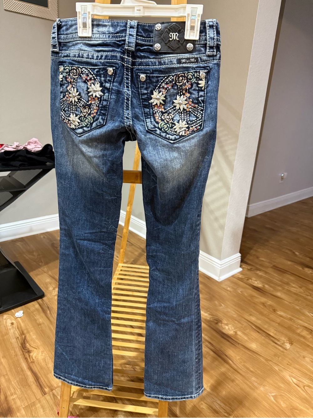 Miss Me Vintage Bootcut Jeans, Like New!